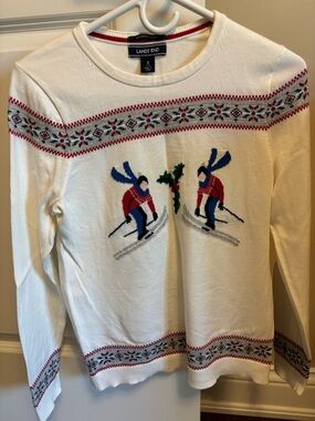 Lands’ End cotton sweater